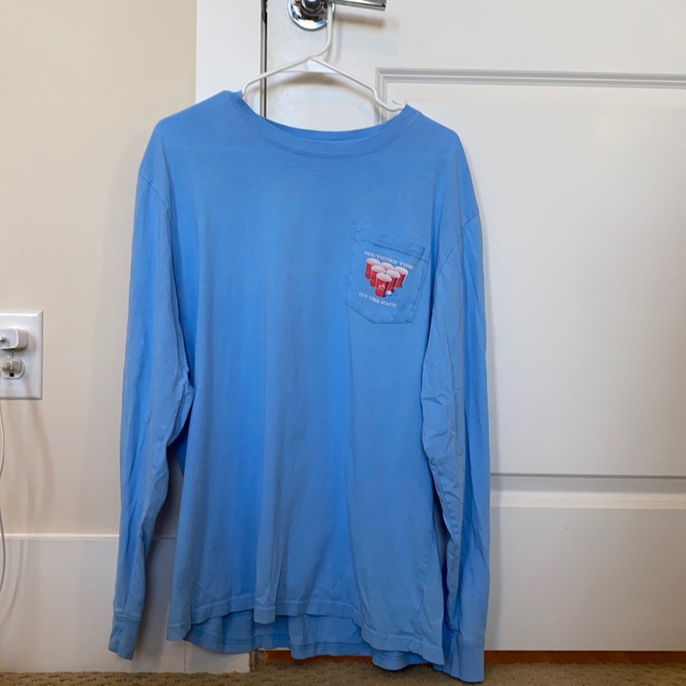Southern tide men’s long sleeve t shirt size L
